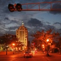 Rockford at night